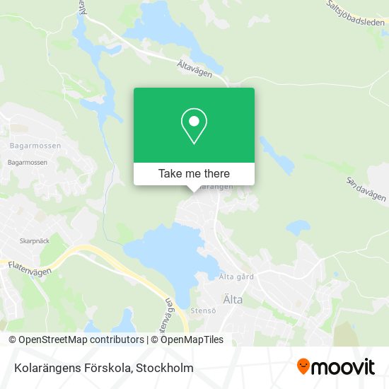 Kolarängens Förskola map