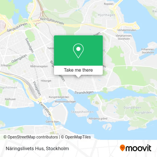 Näringslivets Hus map