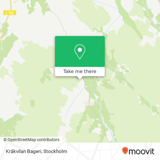 Kråkvilan Bageri map