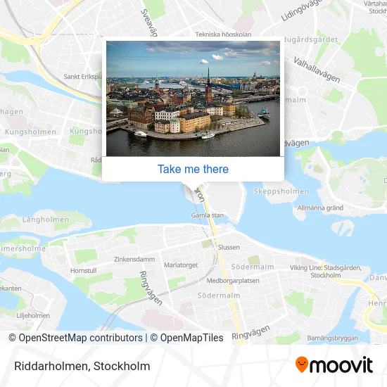 Riddarholmen map