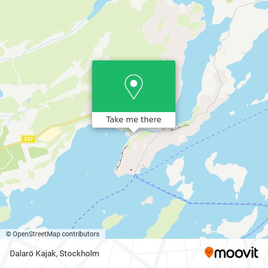 Dalarö Kajak map