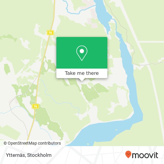 Ytternäs map