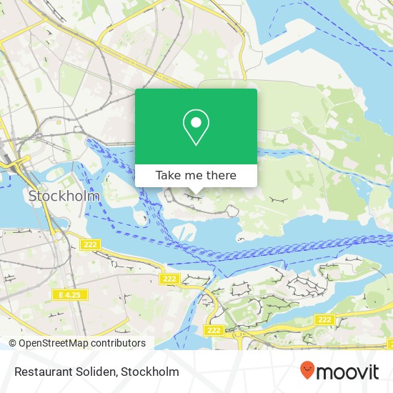 Restaurant Soliden map