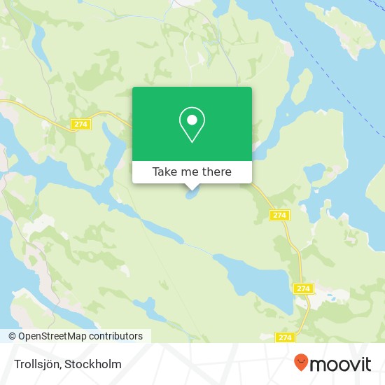 Trollsjön map