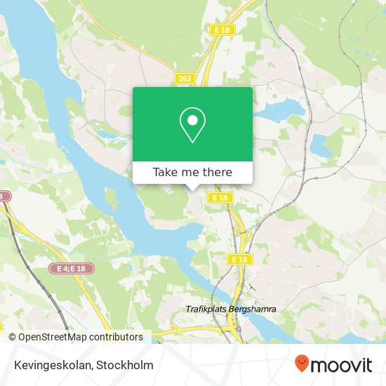 Kevingeskolan map