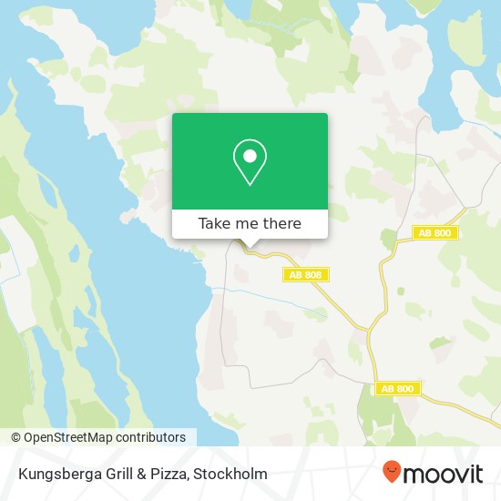 Kungsberga Grill & Pizza map