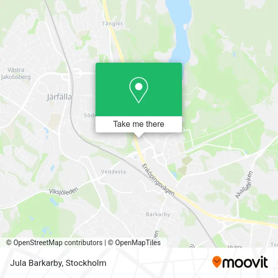 Jula Barkarby map