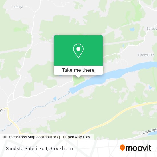 Sundsta Säteri Golf map