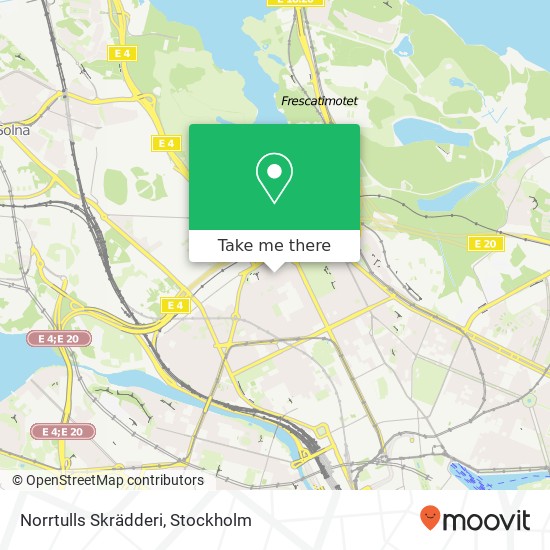 Norrtulls Skrädderi map