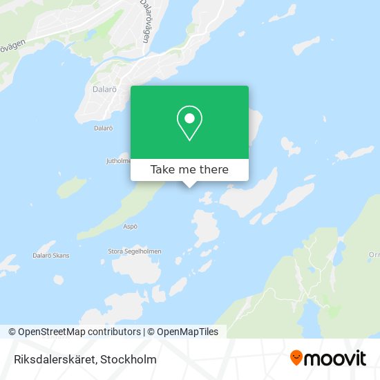 Riksdalerskäret map