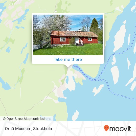 Ornö Museum map