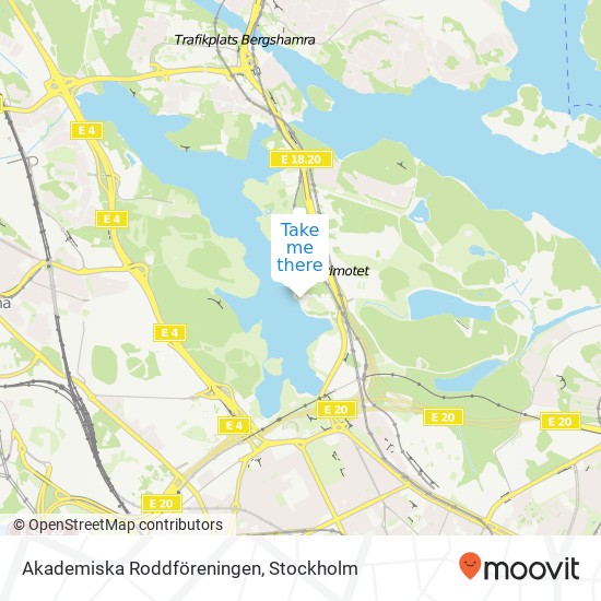 Akademiska Roddföreningen map