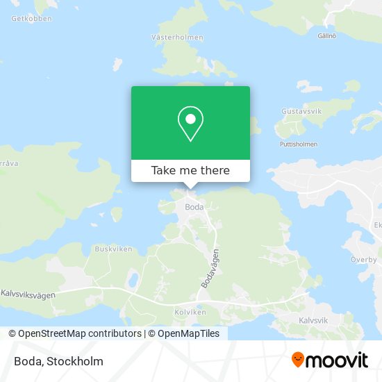 Boda map