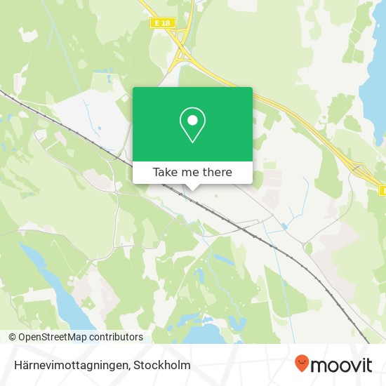 Härnevimottagningen map