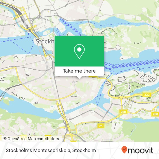 Stockholms Montessoriskola map