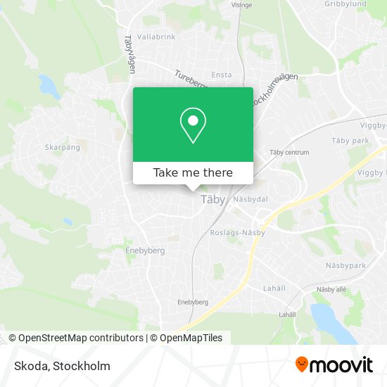 Skoda map