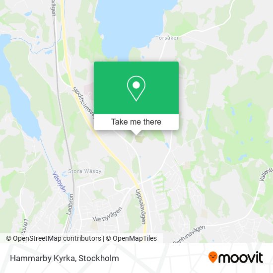 Hammarby Kyrka map