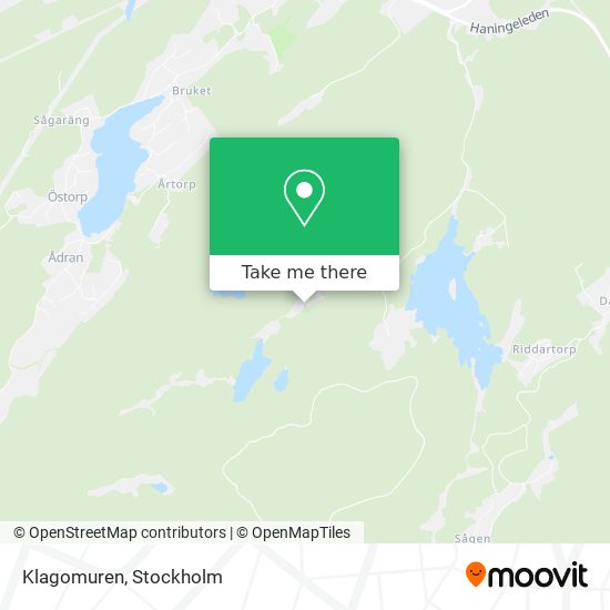 Klagomuren map