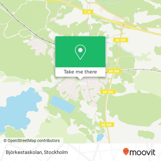 Björkestaskolan map