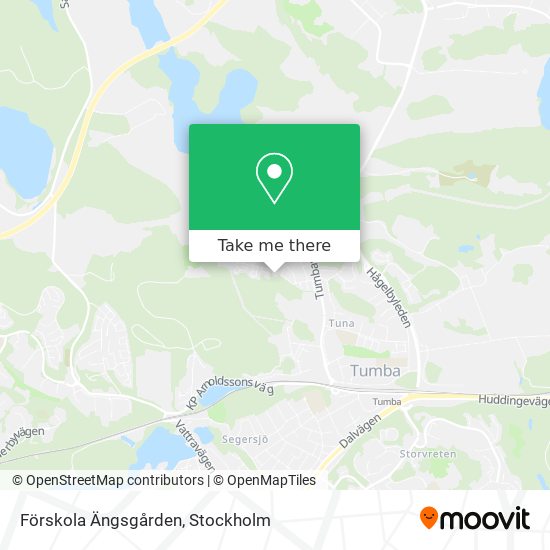 Förskola Ängsgården map