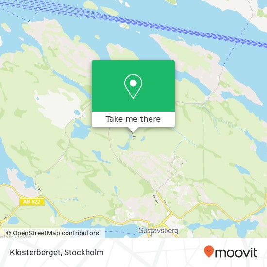 Klosterberget map