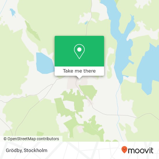 Grödby map