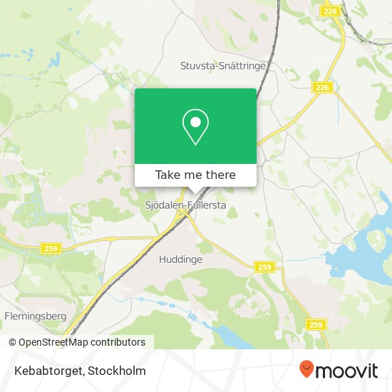 Kebabtorget map