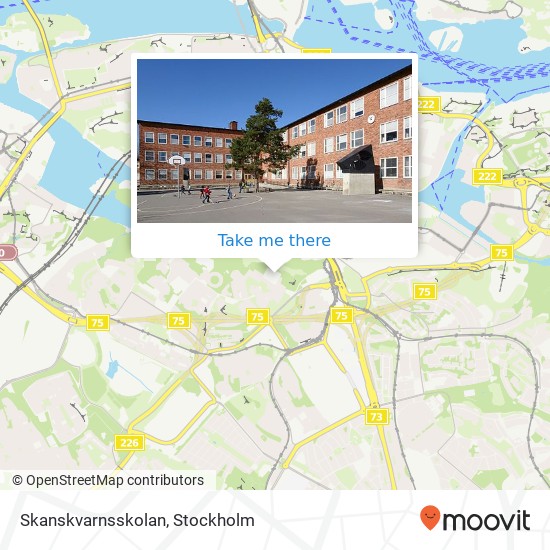 Skanskvarnsskolan map