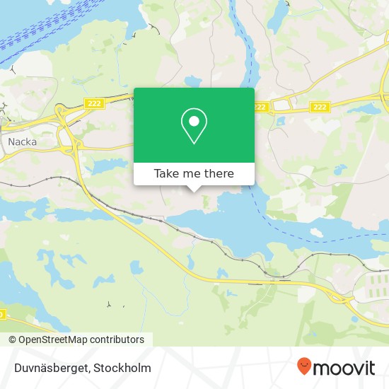 Duvnäsberget map