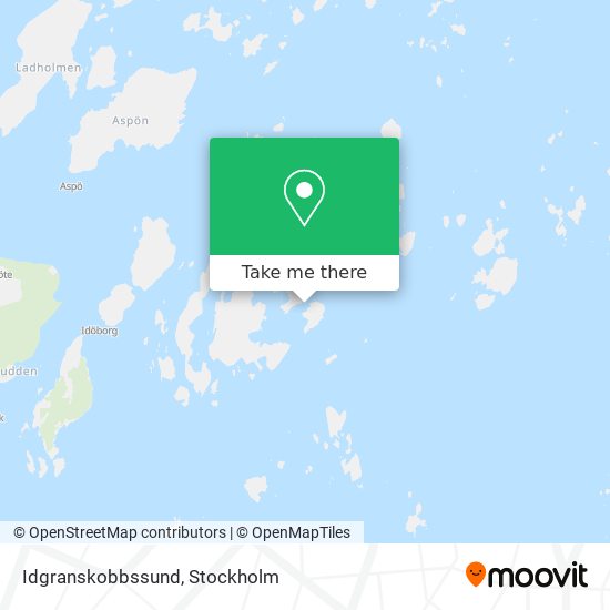 Idgranskobbssund map