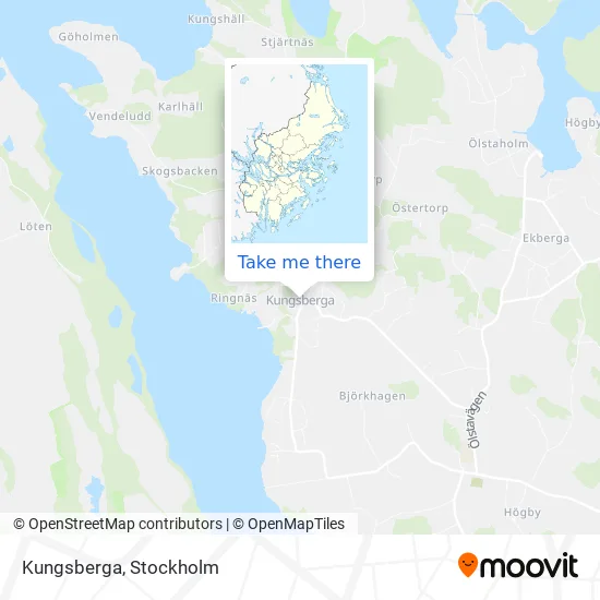 Kungsberga map