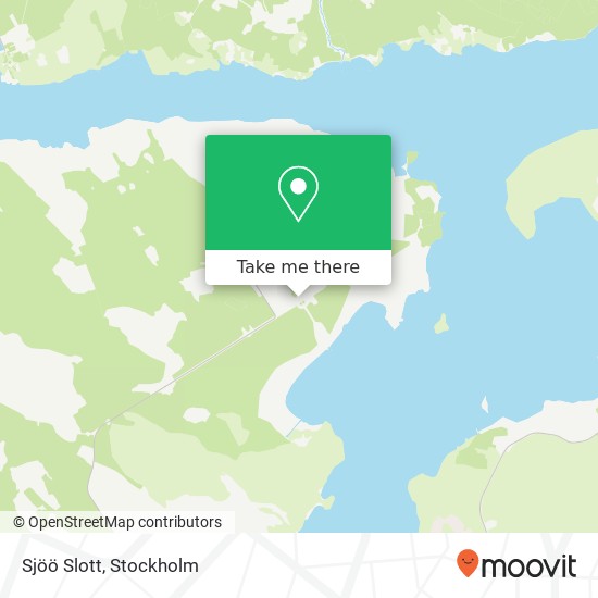 Sjöö Slott map