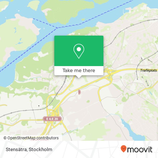 Stensätra map