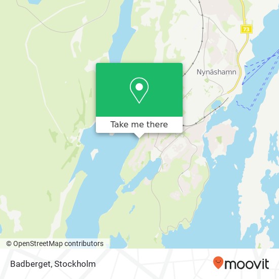 Badberget map