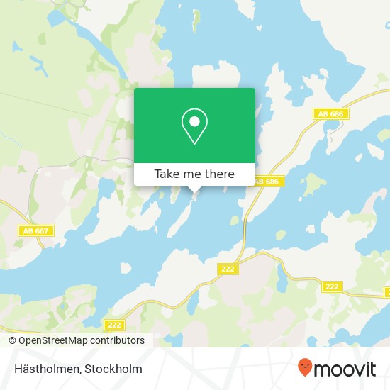 Hästholmen map