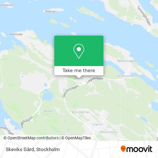 Skeviks Gård map