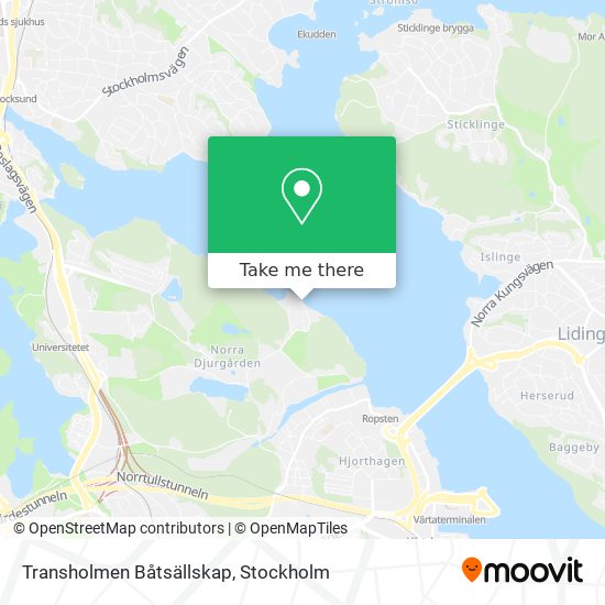 Transholmen Båtsällskap map