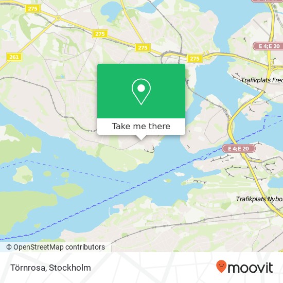 Törnrosa map