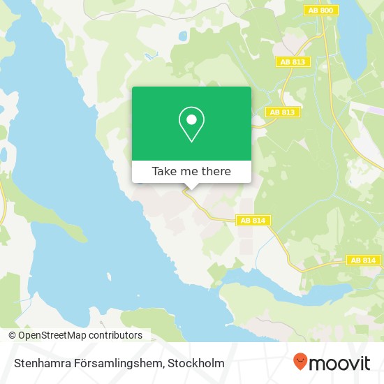 Stenhamra Församlingshem map