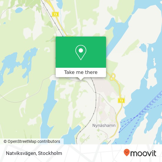 Natviksvägen map