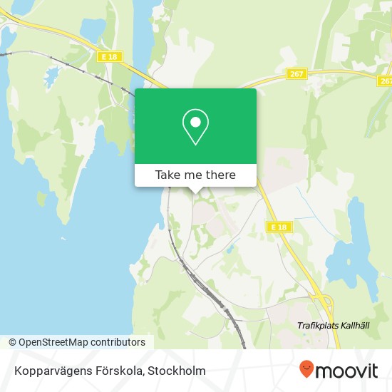 Kopparvägens Förskola map