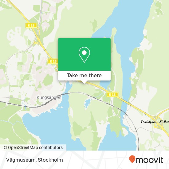 Vägmuseum map