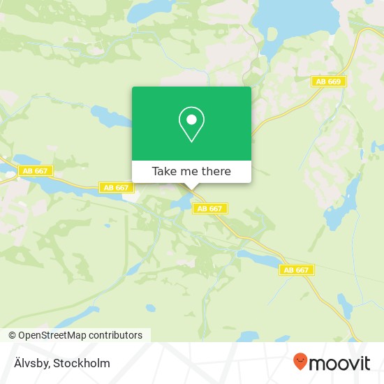 Älvsby map