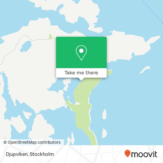 Djupviken map