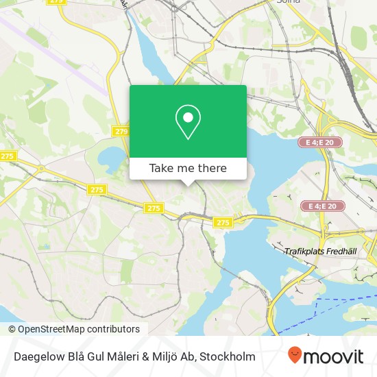 Daegelow Blå Gul Måleri & Miljö Ab map