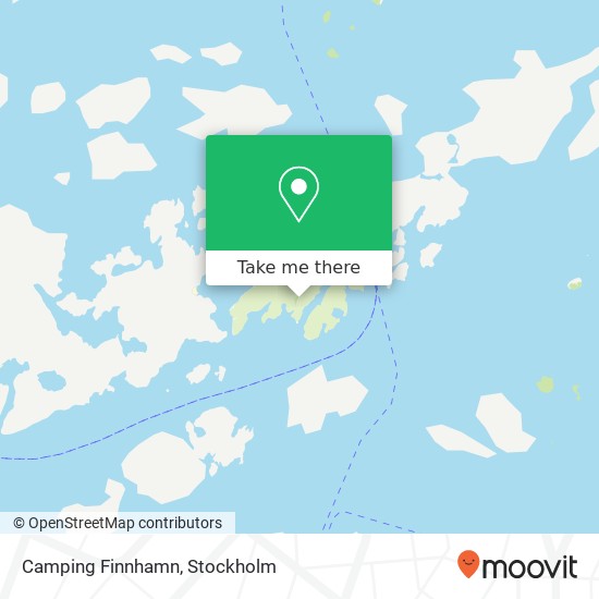 Camping Finnhamn map