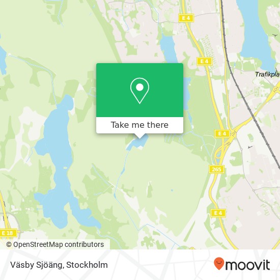 Väsby Sjöäng map