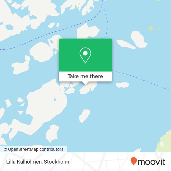 Lilla Kalholmen map