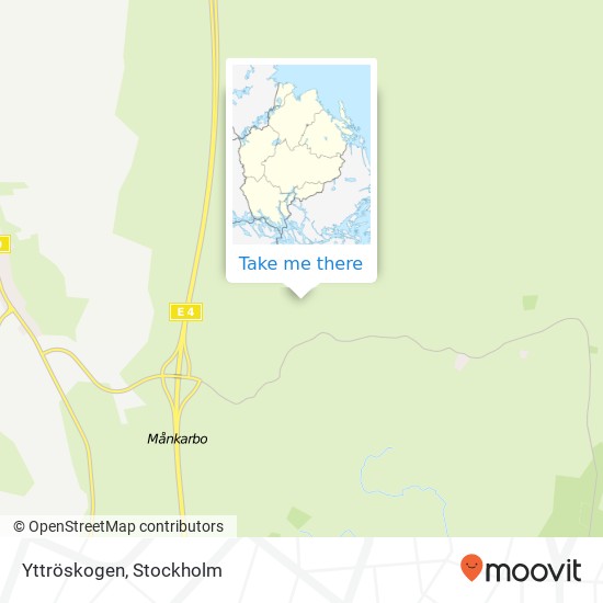 Yttröskogen map