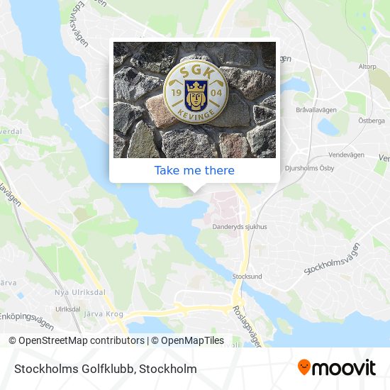 Stockholms Golfklubb map